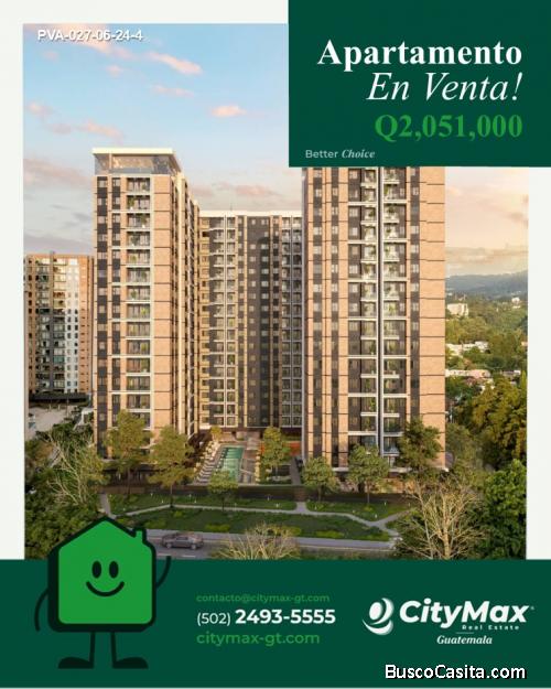 En venta apartamento en zona 15 Guatemala