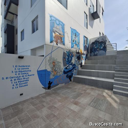 Apartamento amueblado en renta Nuvo z4 de Mixco 