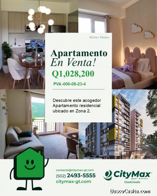 En Planos Apartamentos en venta en la zona 2 el Zapote