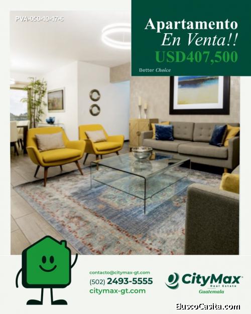 Apartamento en venta con Jardín en Zona 14