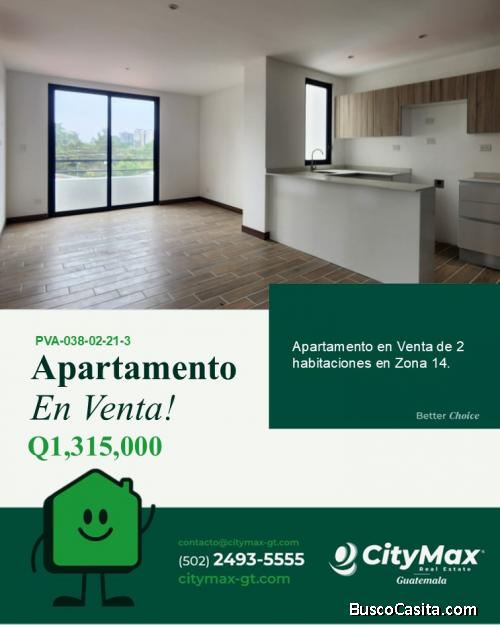 Apartamento en Venta area La Villa zona 14 Guatemala