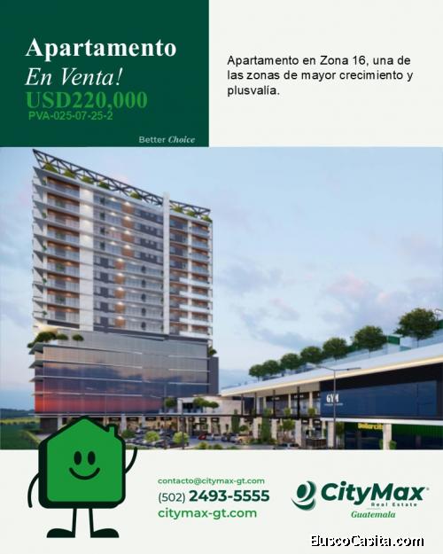 Exclusivo Apartamentos en venta en la zona 16 