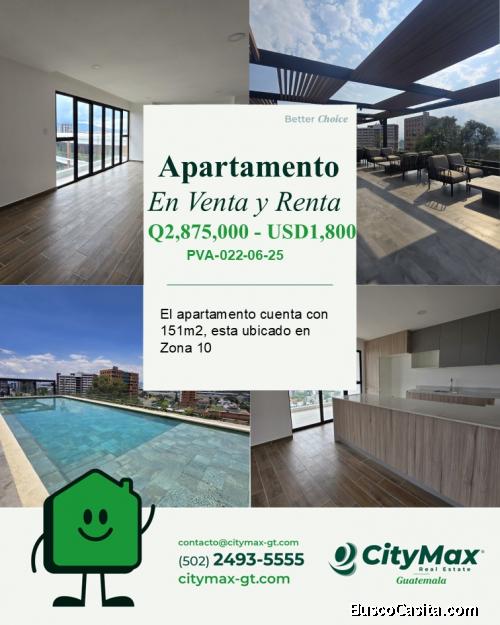 Apartamento en Parque14 Zona 14 Guatemala
