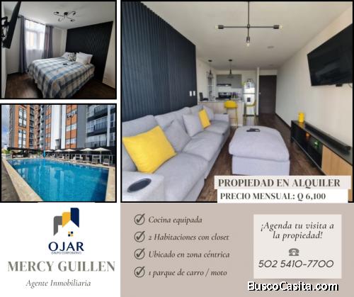 RENTA APARTAMENTO EN ZONA 11