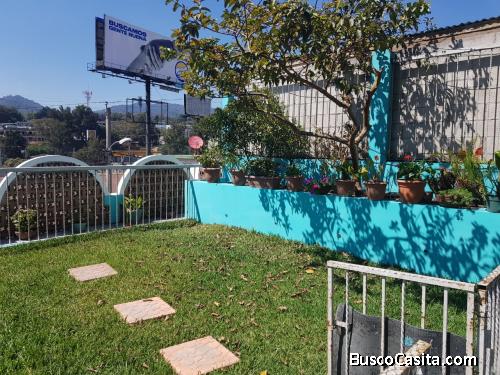 CASA EN VENTA Z. 2 MIXCO DENTRO DE GARITA PARA EMPRESA