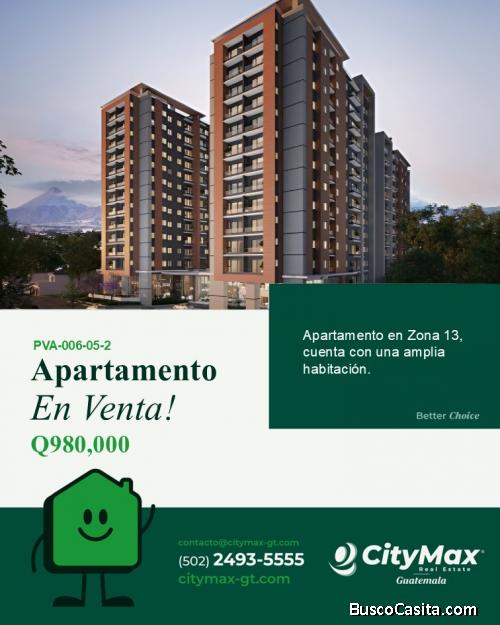 Apartamento en Pre-Venta en Zona 13 Guatemala