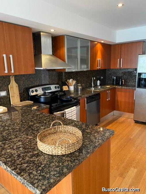 Apartamento amueblado de renta en zona 10