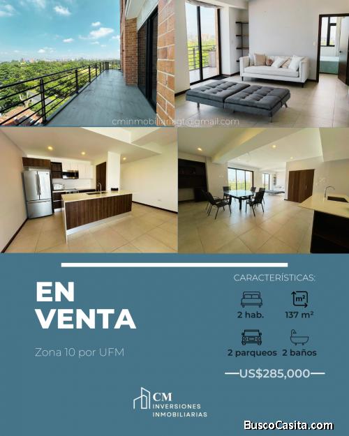 ¡Apartamento en VentaRenta en Zona 10!!!