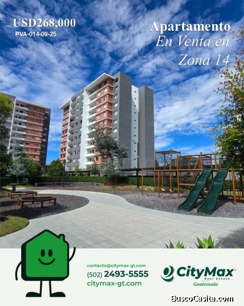 Apartamento en venta nivel alto en Segheria zona 14