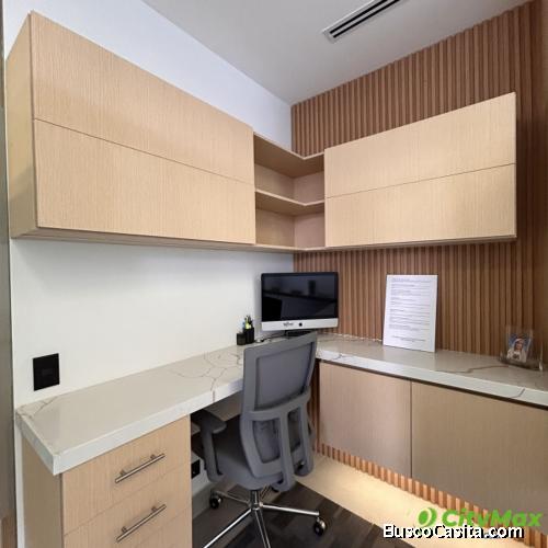 Oficina amueblada en renta en Edificio en zona 14