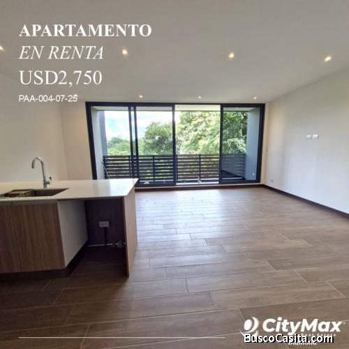 Apartamento nuevo en renta en Zona 15 Ciudad de Guatemala