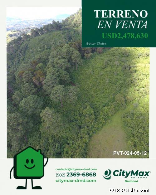 Terreno en Venta en zona 16 rumbo al Pulté