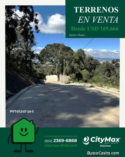 Terrenos en Venta en Santa Rosalía Km. 12 Carretera a El Salvador