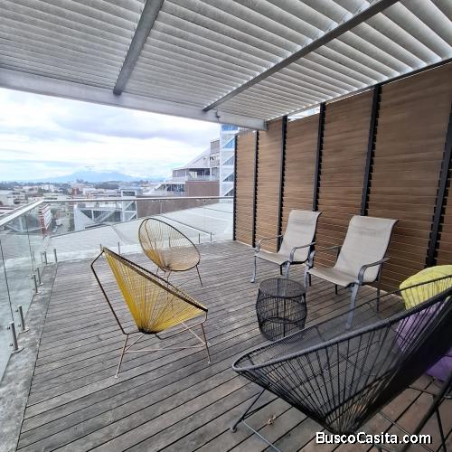 Apartamento amueblado de venta en Edifcio Quo zona 4