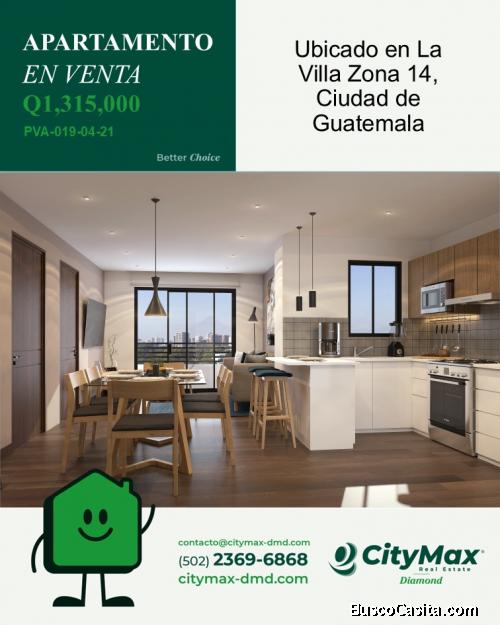 Apartamento en Venta en La Villa Zona 14 Ciudad de Guatemala