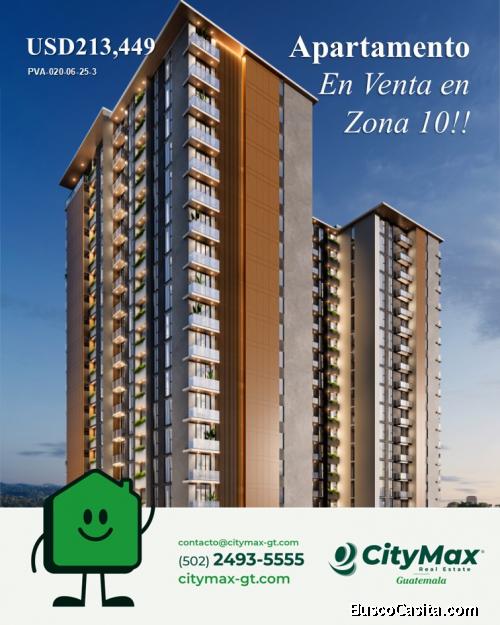 Apartamentos en Venta cerca próceres Zona 10