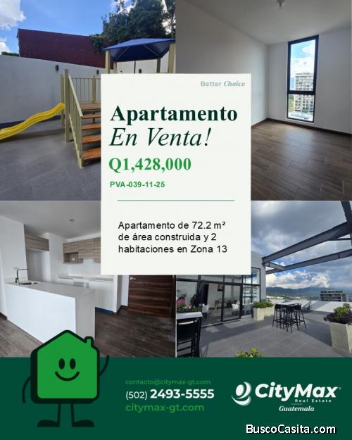 Apartamento en Venta en Zona 13 Ciudad de Guatemala