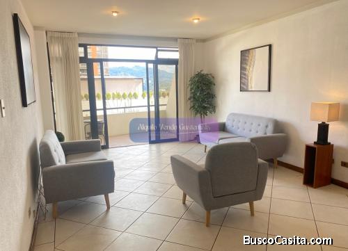 Apartamento Amueblado en Alquiler Zona 14, 2 Habitaciones, 125 m2, US$1,100