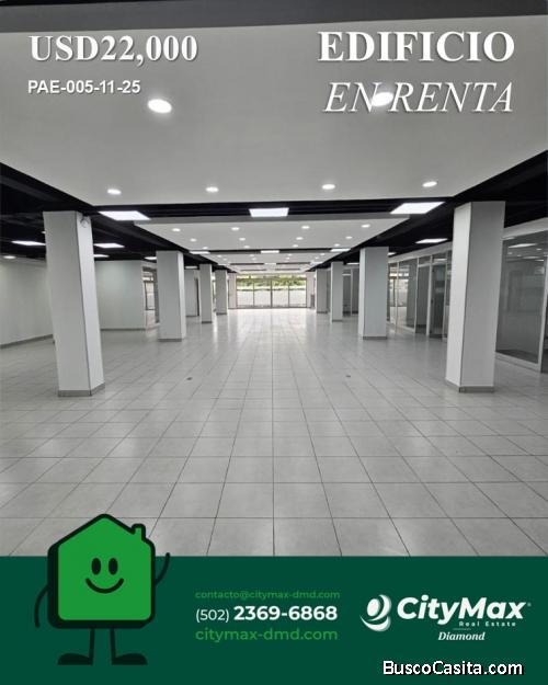 Edificio Comercial en Renta en Zona 4 Ciudad de Guatemala