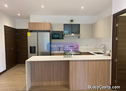 Apartamento en Alquiler Zona 15, 2 Habitaciones, 82 m2, US$1,350