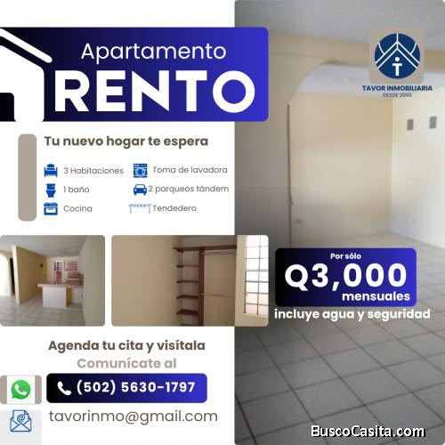 Apartamento zona 4 Mixco Bosques de San Nicolas