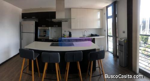 Apartamento Amoblado en Venta Zona 10, 1 Habitación, 1 Parqueo, 93 m2, US$230,000