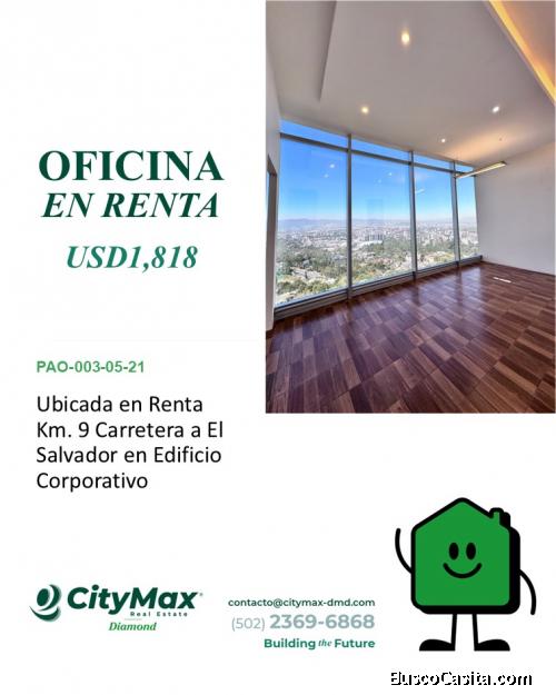 Oficina en Renta en Km 9 Carretera a El Salvador