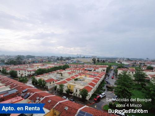Apartamento en Renta en San Nicolás del Bosque zona 4 Mixco