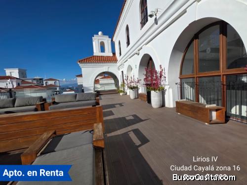 Apartamento en Renta en Lirios IV de Cayalá zona 16 cdad