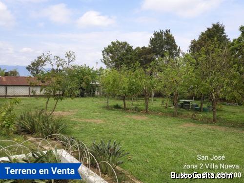 Terreno en Venta en zona 2 de San José Villa Nueva