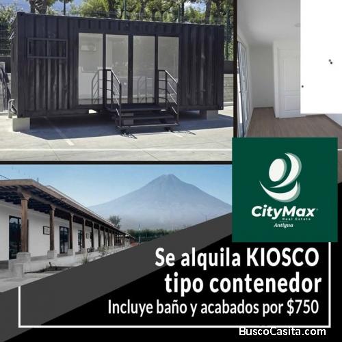 SE RENTA KIOSCO EN ANTIGUA