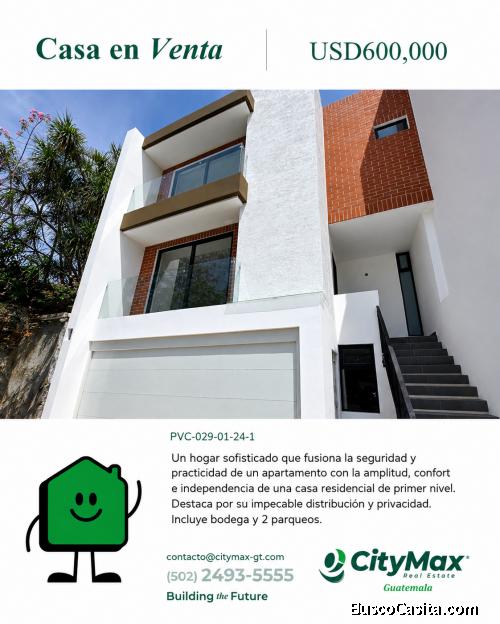 Casa en venta en Zona 13 Elgin Guatemala