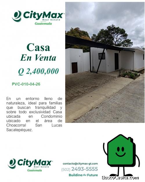 Casa en Venta de 1 Nivel en San Lucas, La Antigua