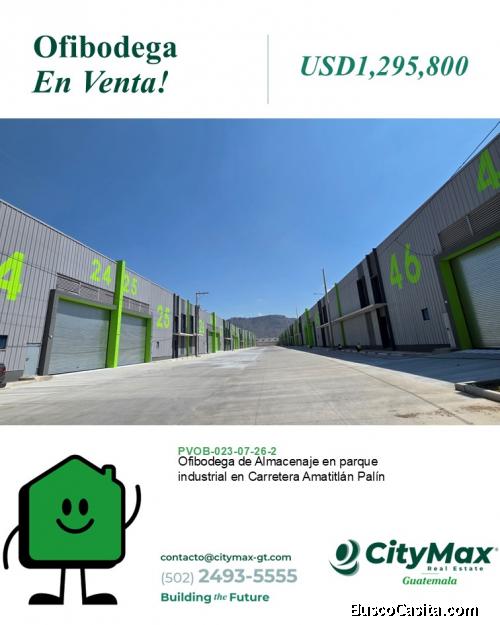 Ofibodega en Venta en Parque Industrial 