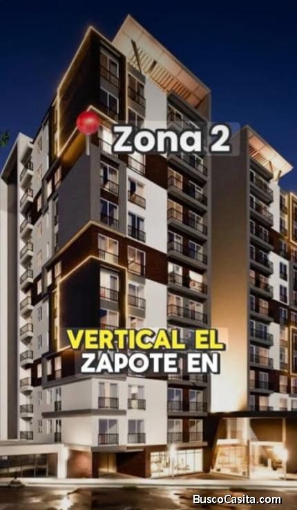 Vedo Precioso apto. En nivel alto en Vertical Zapote , z2.