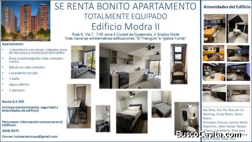 ESTRENA APARTAMENTO TOTALMENTE EQUIPADO Edificio Modra II