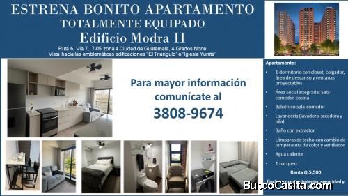 ESTRENA APARTAMENTO TOTALMENTE EQUIPADO Edificio Modra II