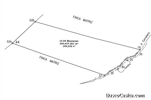 Terreno en venta en Morazán, El Progreso | 14.95 manzanas