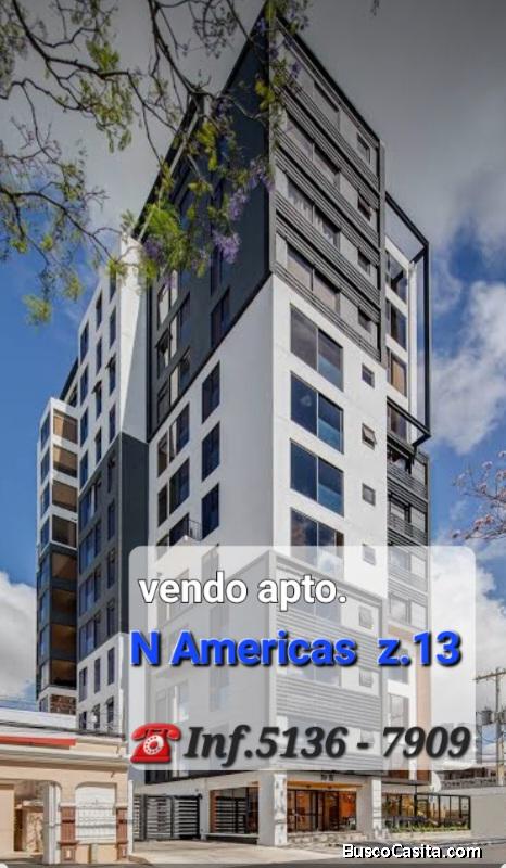 Precioso apto. Amueblado en tercer nivel de edificio serca de av. Las americas 