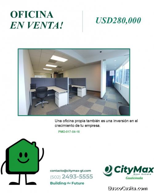 En venta oficina amueblada en Zona Pradera