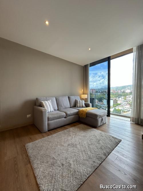 Apartamento amueblado en renta zona 15