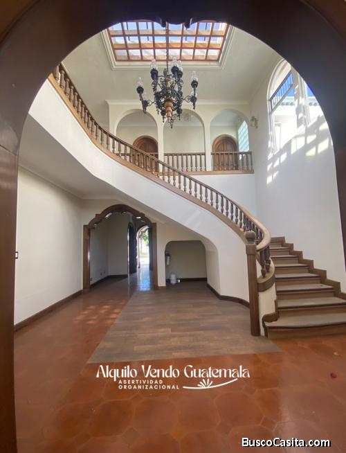 Casa para Oficina en Alquiler Zona 11, 13 Ambientes, 600 m2, Q45,000