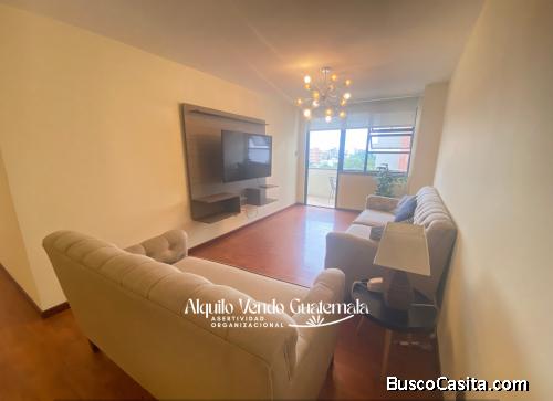Apartamento Amoblado en Alquiler Zona 14, 2 Habitaciones, 104 m2, US$1,250