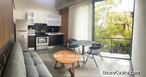 Apartamento Amoblado en Alquiler Zona 4, 1 Habitación, 46 m2, Q6,250