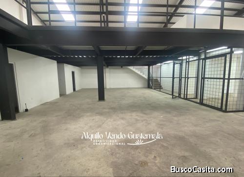 Bodega en Venta y Alquiler Zona 13, 2 Niveles, 617 m2, Bodega 372 m2, Q15,000,000  Q54,000