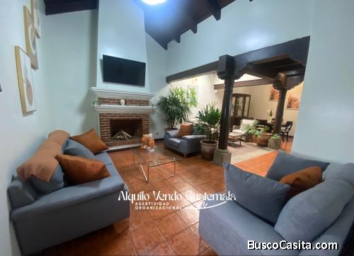 Casa Amoblada en Alquiler Antigua Guatemala, 6 Habitaciones, 400 m2, US$5,000