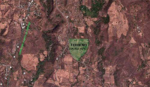 Venta de terreno en La Libertad, a 1km de A Tepeagua – Propio para desarrollo turístico Quintas recreativas, 158,387m2 | $30,000/manzana