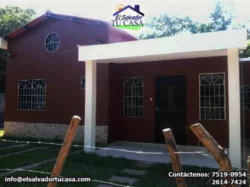¡¡¡ SE VENDE!!! CASA DE CAMPO DE LUJO, TOTALMENTE ¡¡ RECIEN CONSTRUIDA!!, EN CANTON TIERRA BLANCA, USULUTAN.