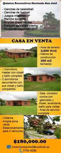 Casa en Condominio Residencial Quintas Recreativas Hacienda San José