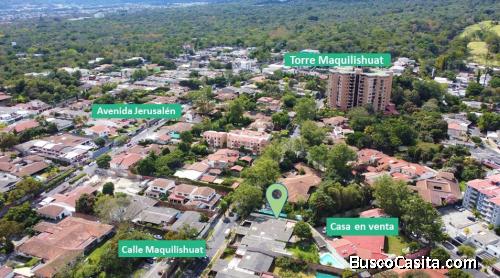 Vendo casa en Colonia Maquilishuat